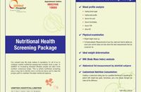 Nutritional Health Screening Package UHL